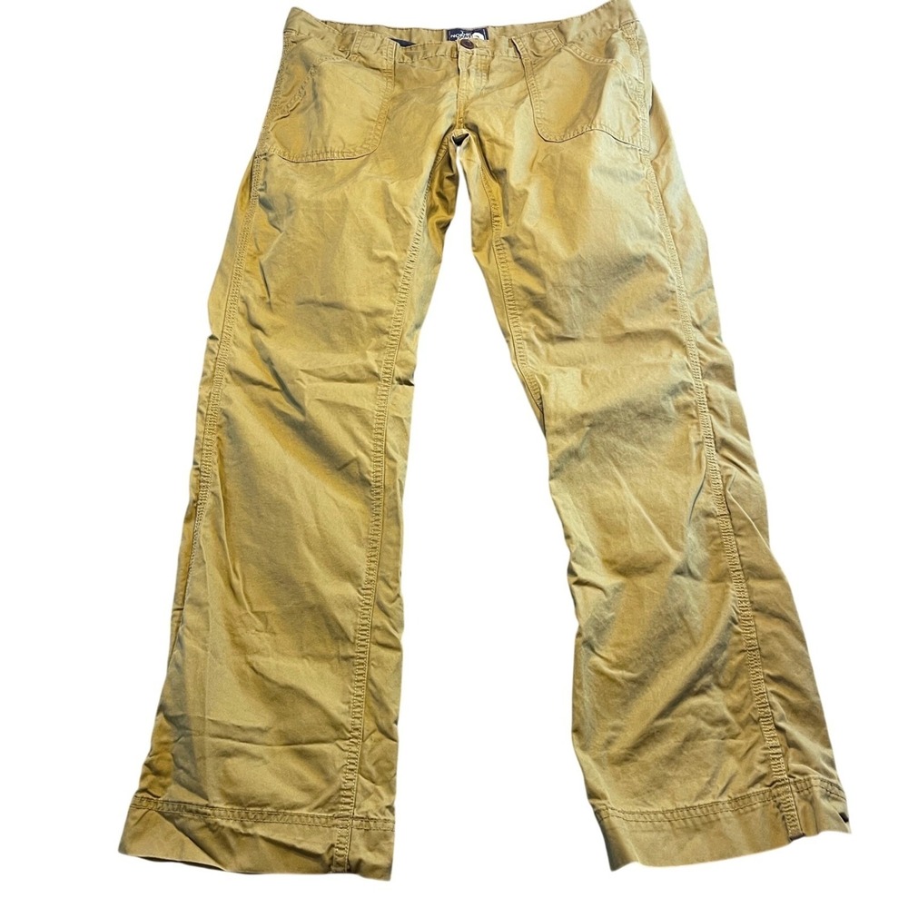 The North Face California Heritage Tan Cotton Casual Pants - Women's Size‎ 12